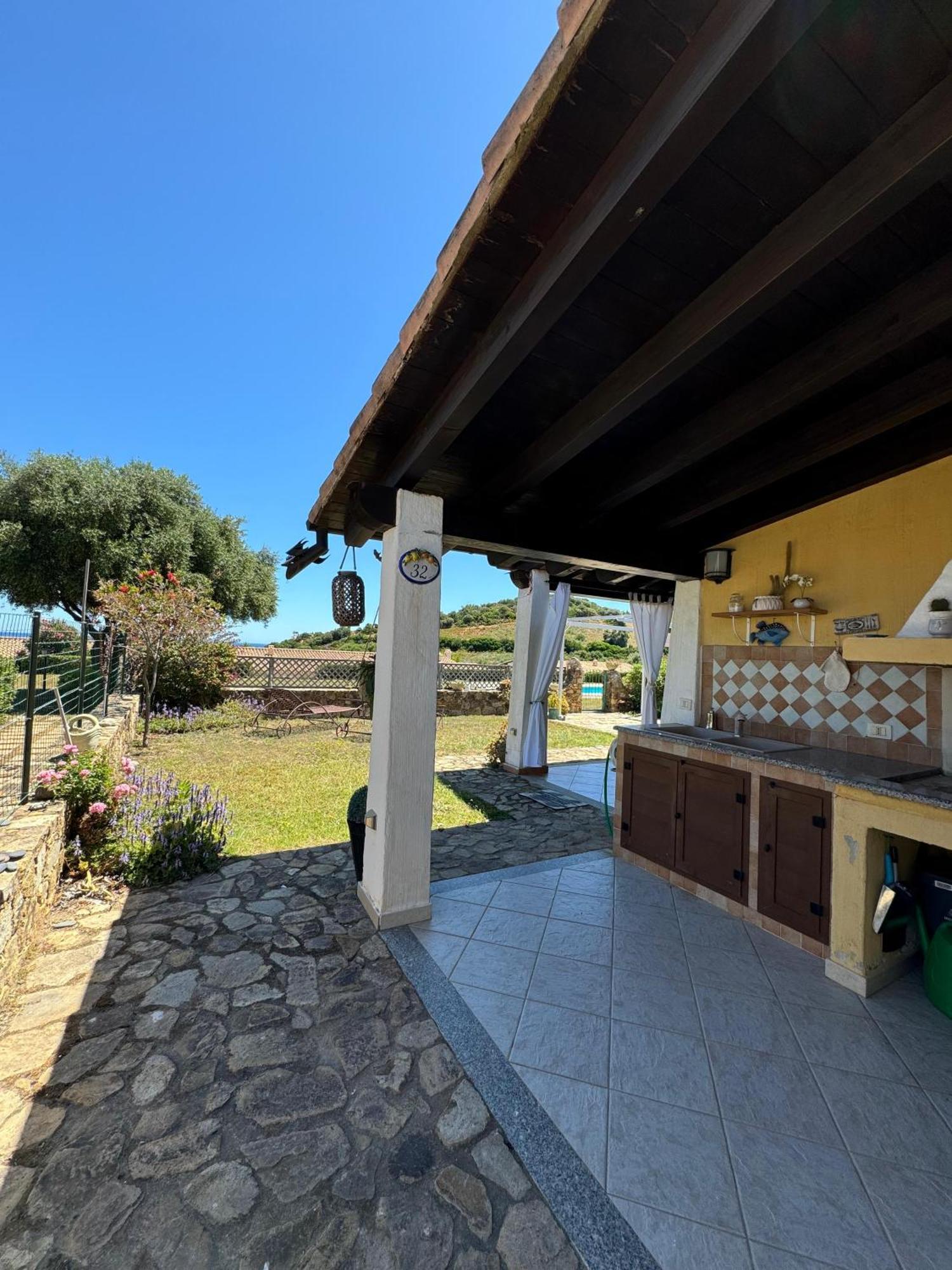 Casa Vacanze Con Piscina E Vista Mare Esclusiva Per Coppie E Famiglie, Relax E Tranquillita Tertenia Exterior photo